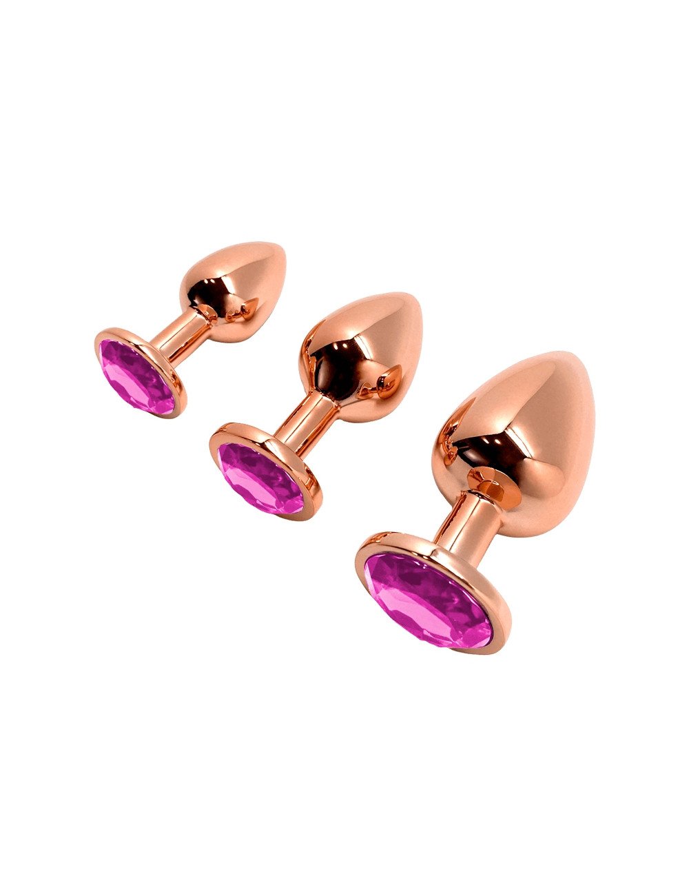 Plug bijou Tralalo rose S - Wooomy