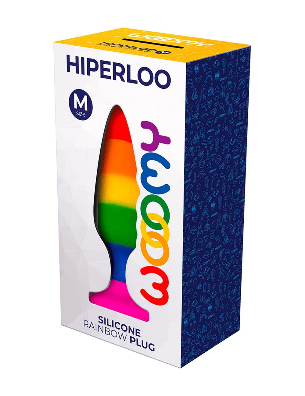 Plug arc en ciel Hiperloo M - Wooomy
