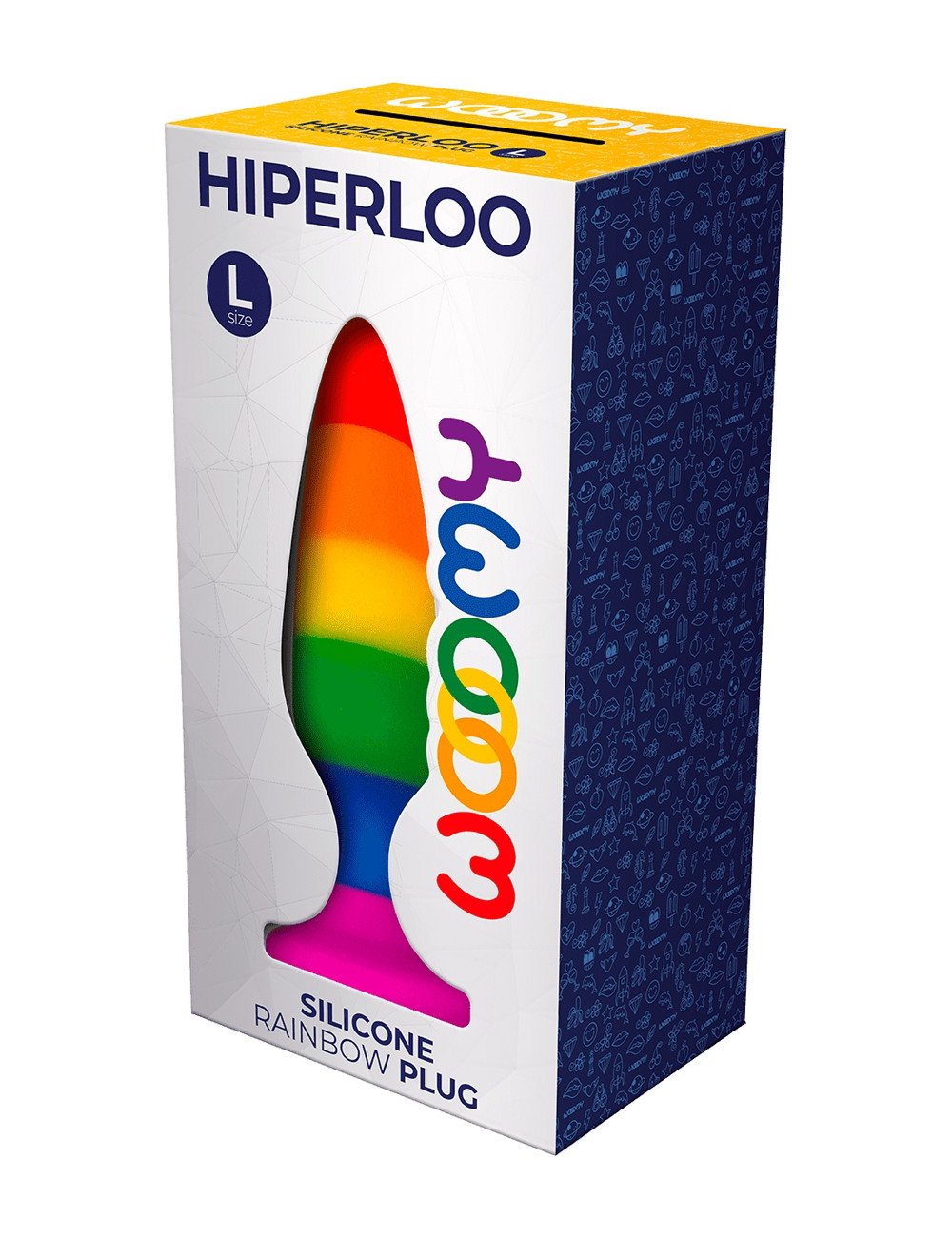 Plug arc en ciel Hiperloo L - Wooomy