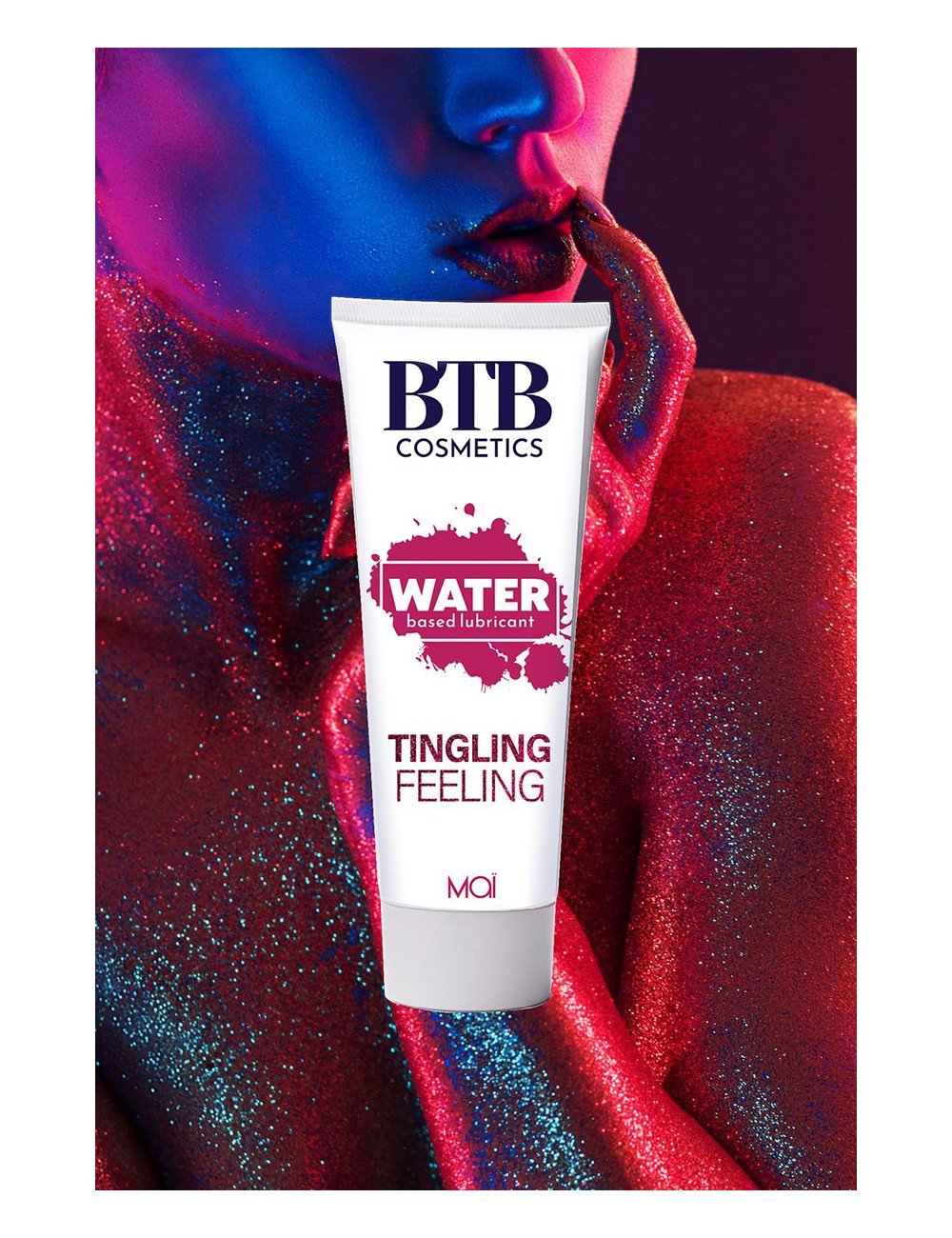 Lubrifiant stimulant base eau 100 ml - BTB