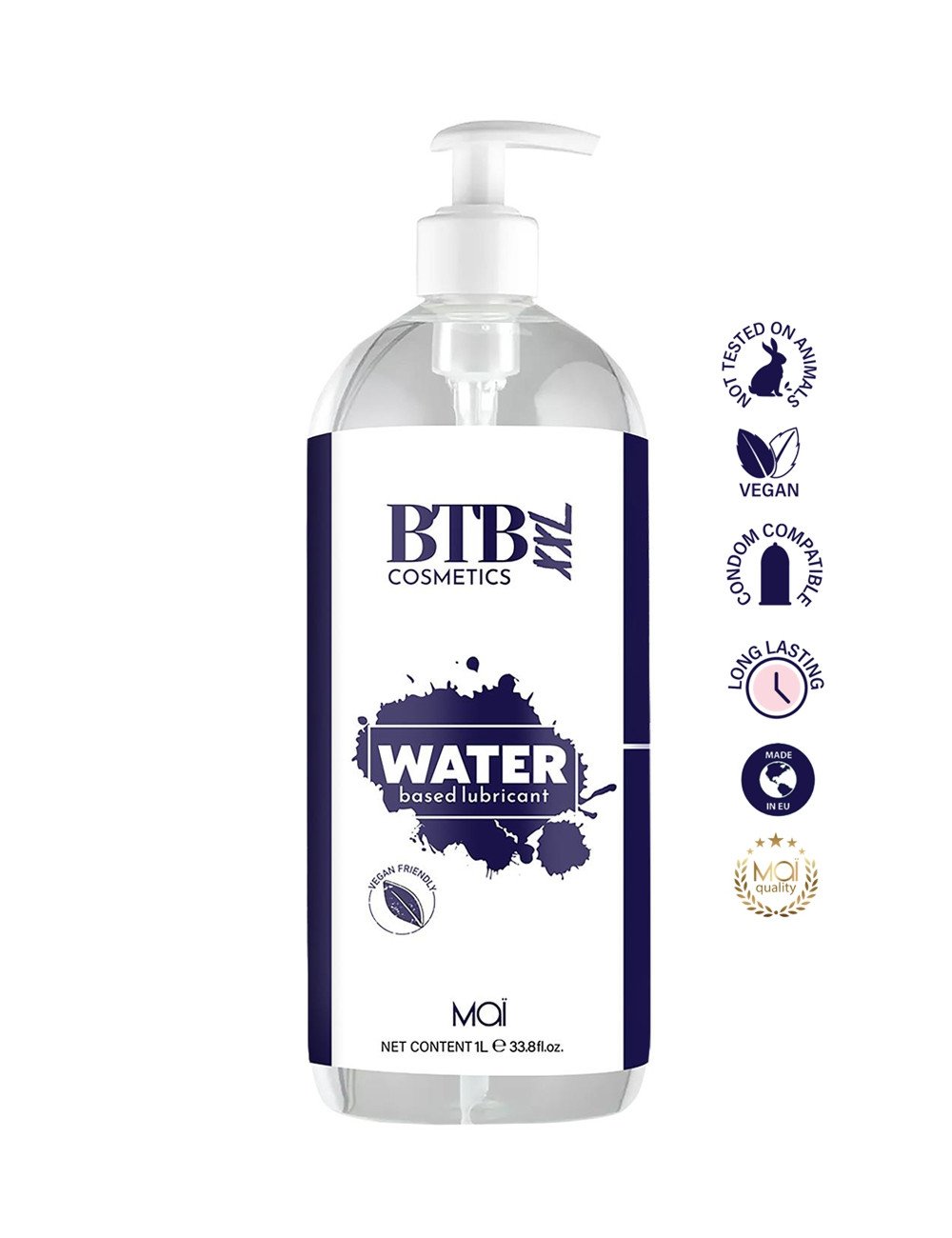 Lubrifiant base eau 1 litre - BTB