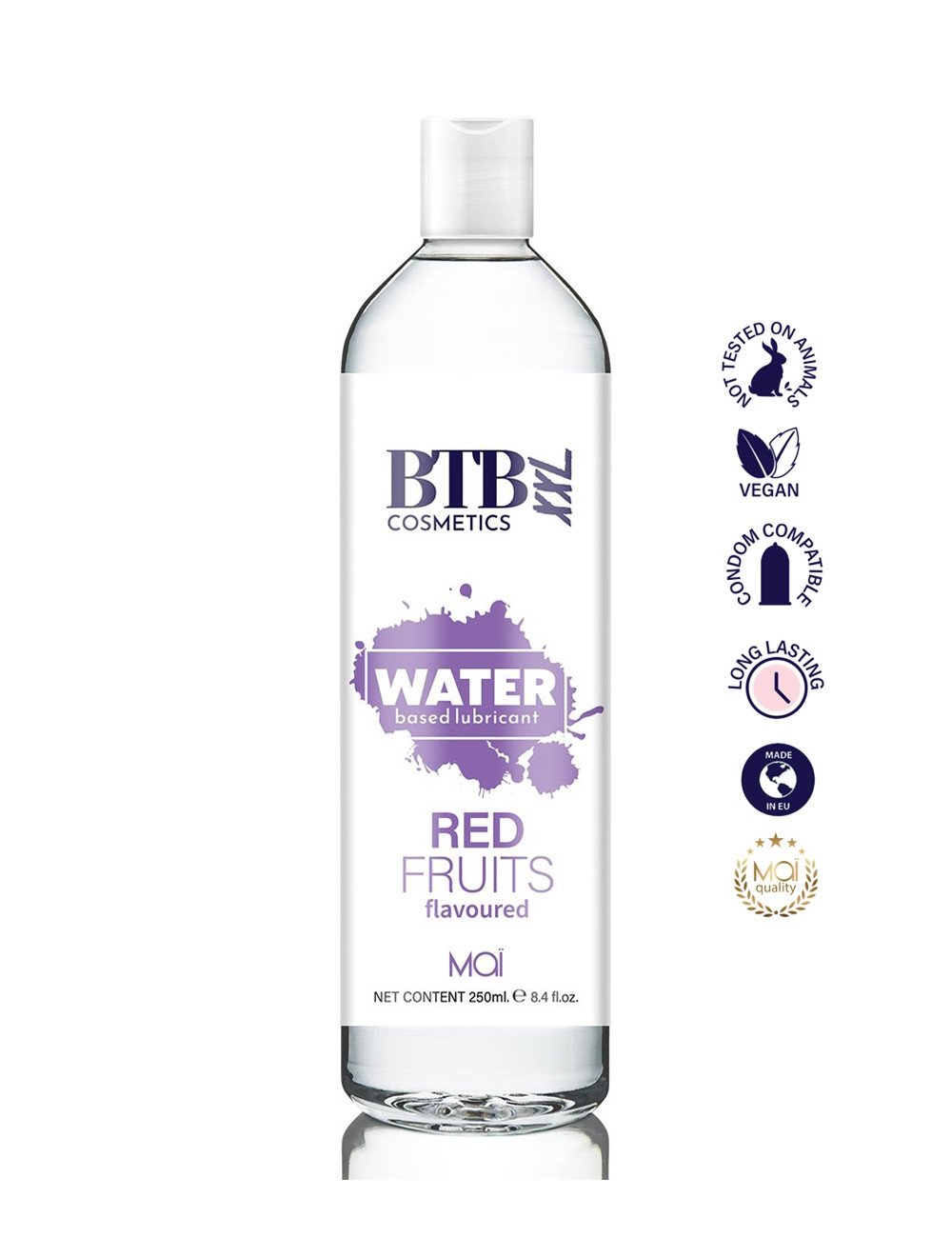 Lubrifiant parfumé Fruits rouges 250 ml - BTB