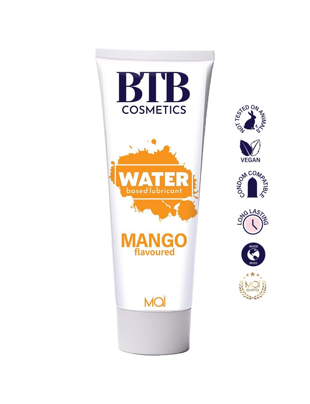 Lubrifiant parfumé Mangue 100 ml - BTB