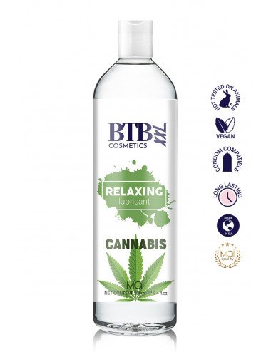 Lubrifiant relaxant au cannabis 250 ml - BTB