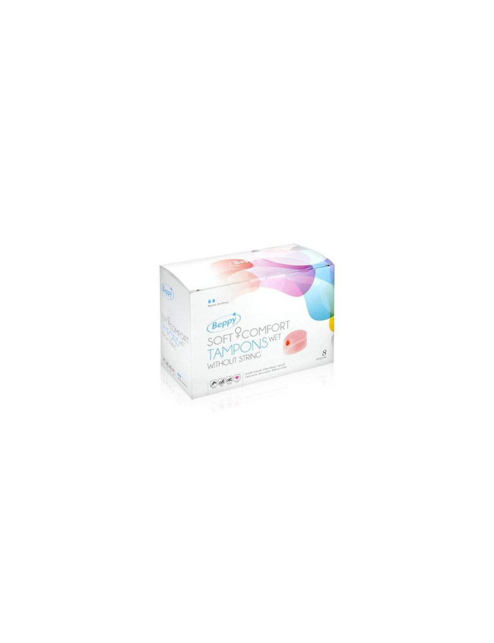 Boite 8 tampons Beppy WET