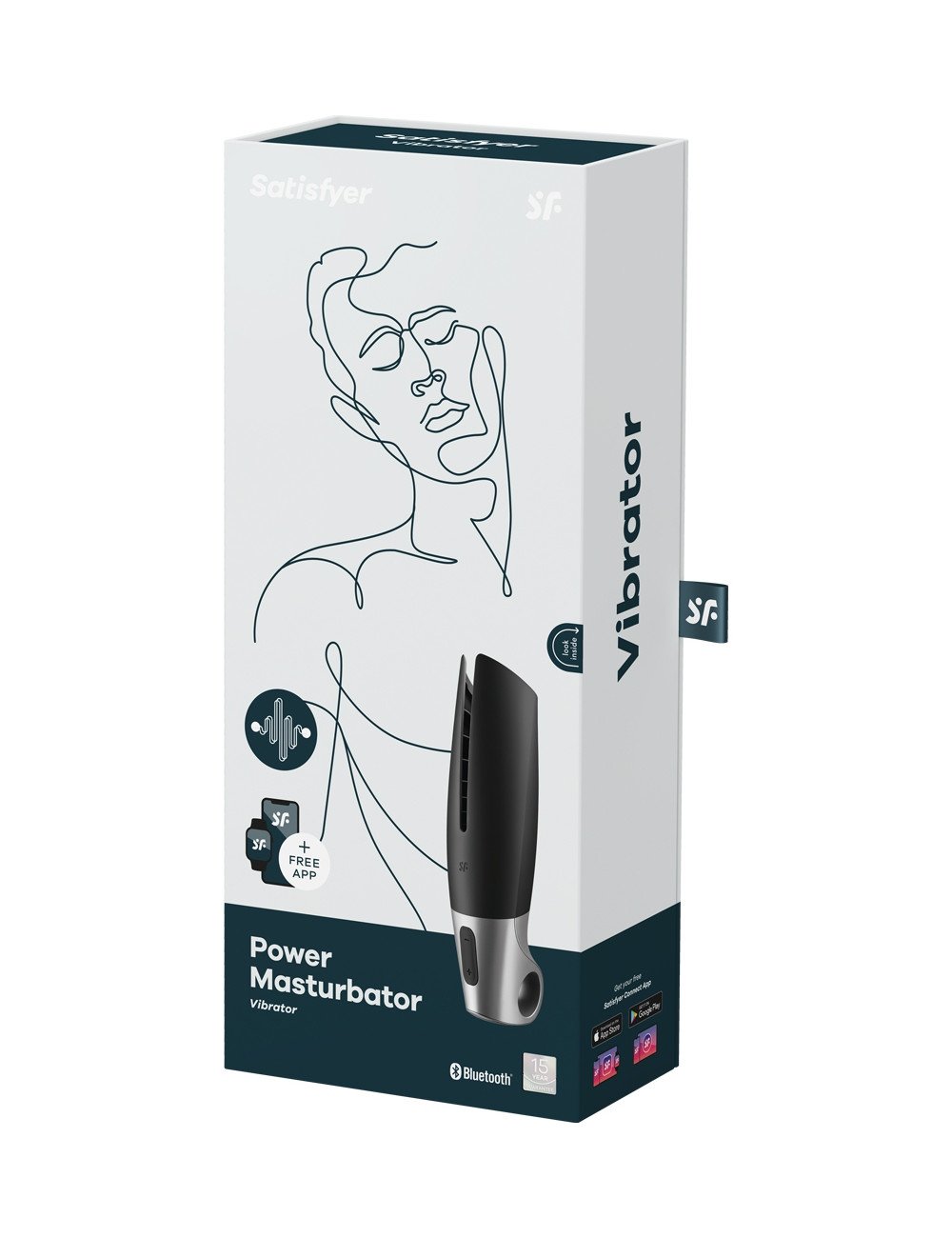 Masturbateur Power Masturbator Connecté -  Satisfyer
