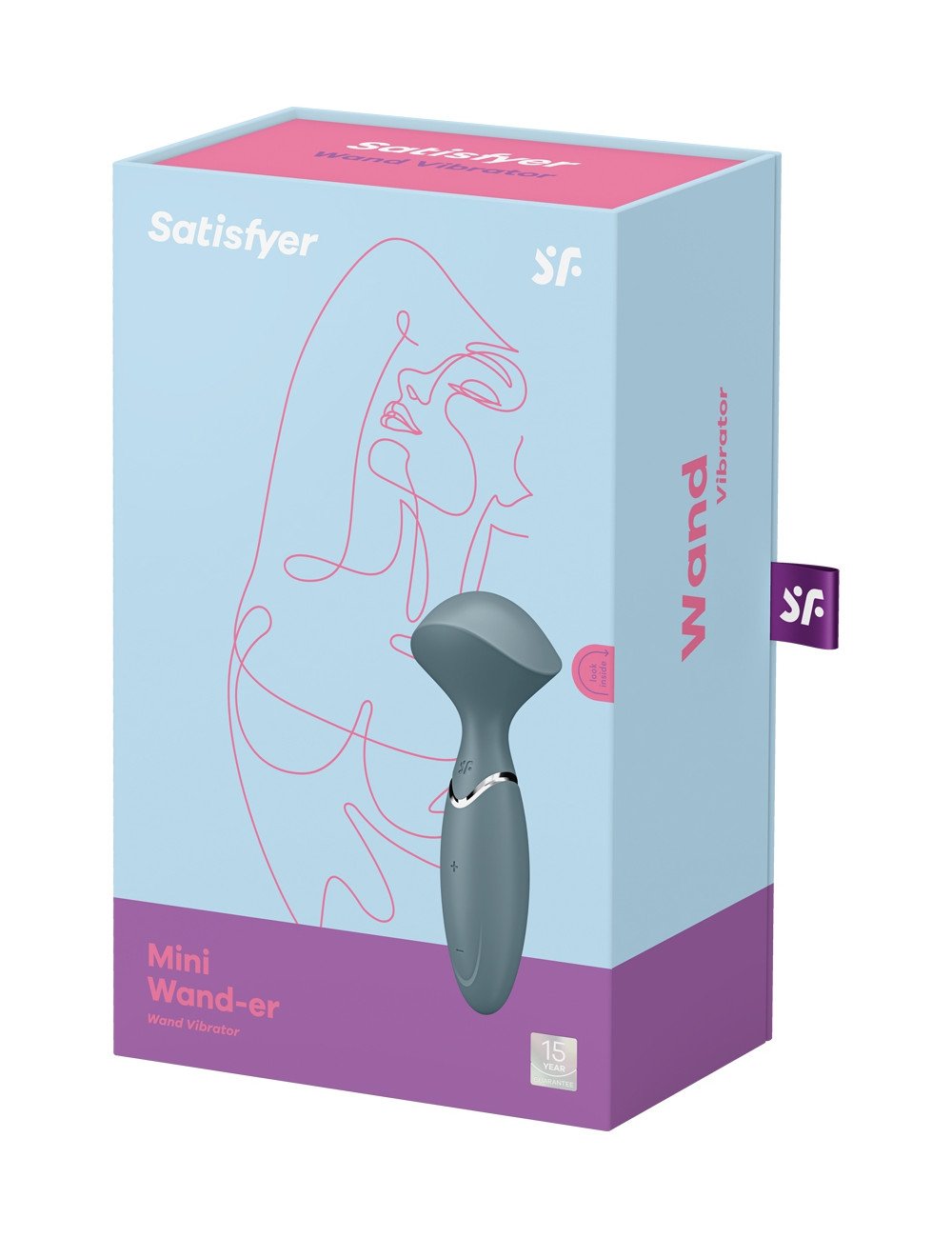 Mini Wand-er gris - Satisfyer