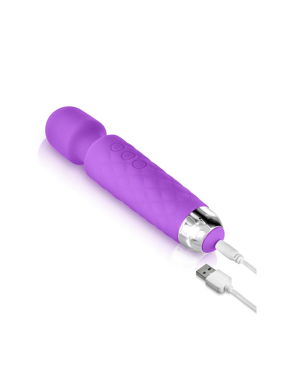 Vibro Love Wand rechargeable violet - Yoba