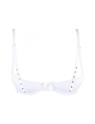 Soutien-gorge seins nus blanc V-9791 - Axami