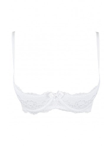 Soutien-gorge ouvert blanc V-9821 - Axami