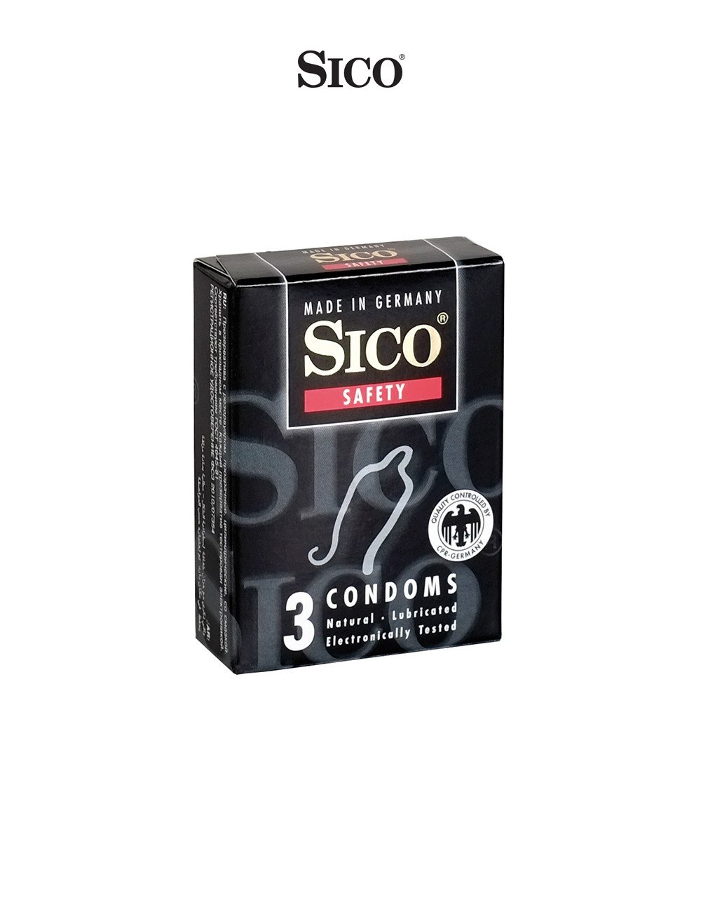 3 préservatifs Sico SAFETY
