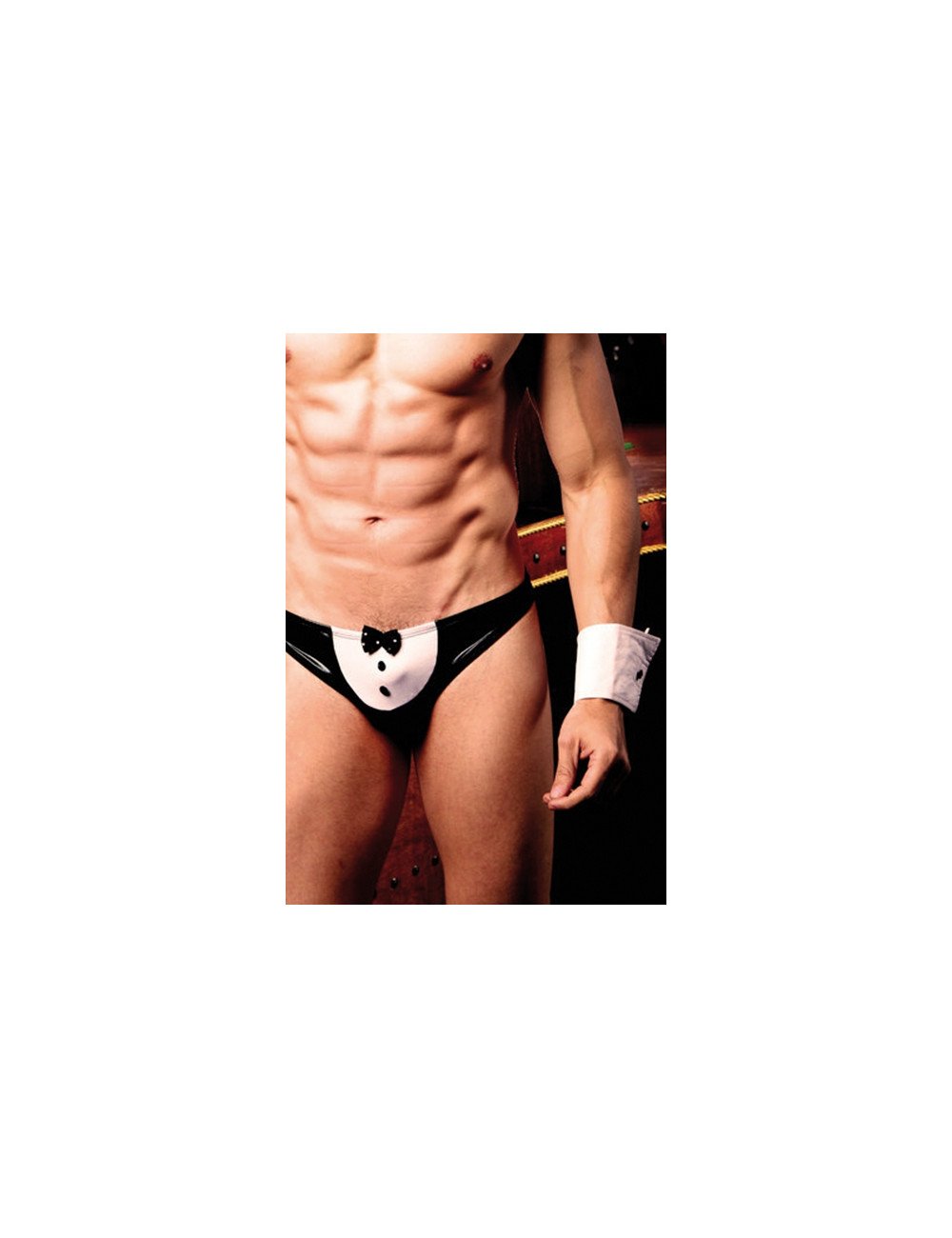 Déguisement sexy serveur 3 pièces