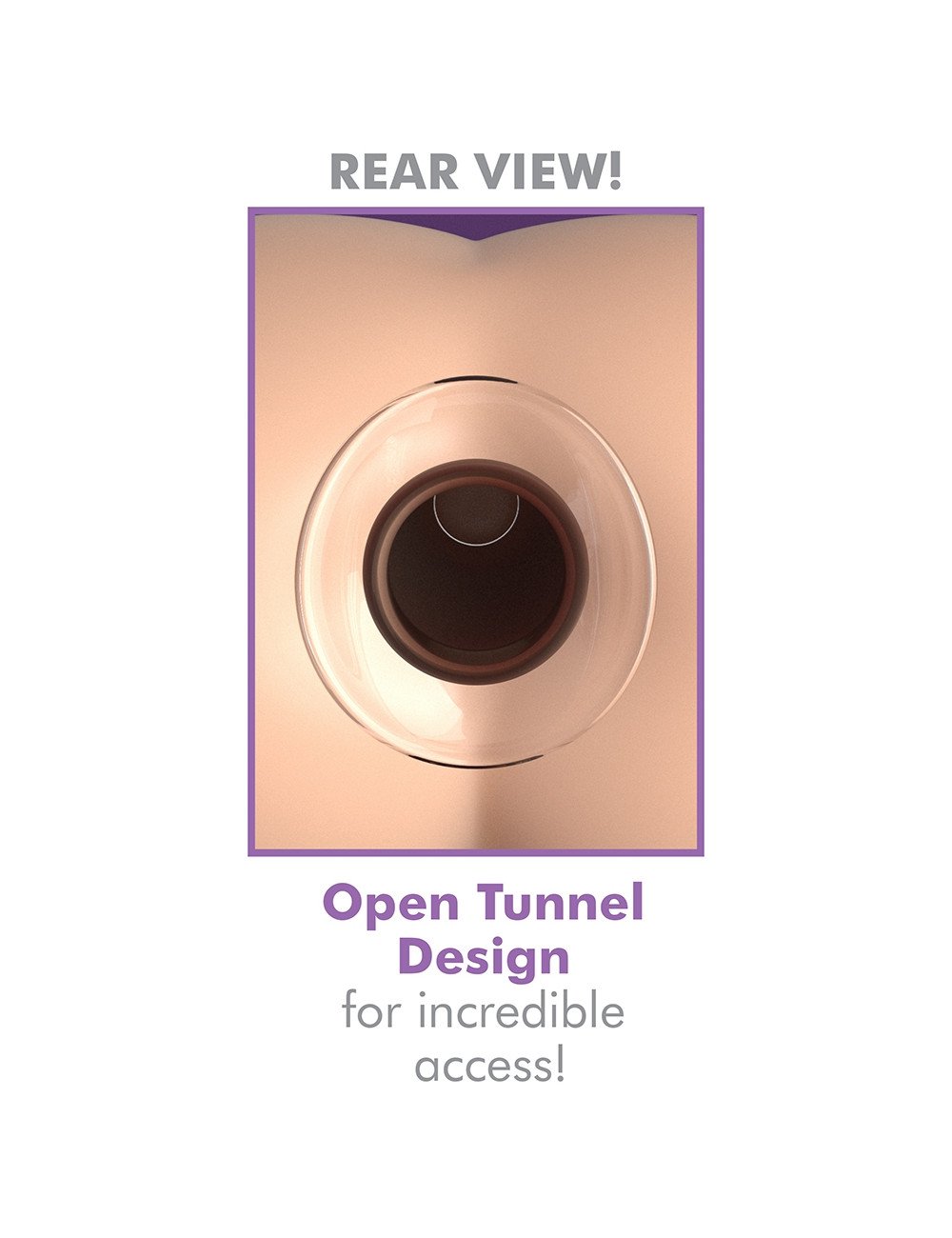 Plug creux Mega Anal Gaper - pipedream