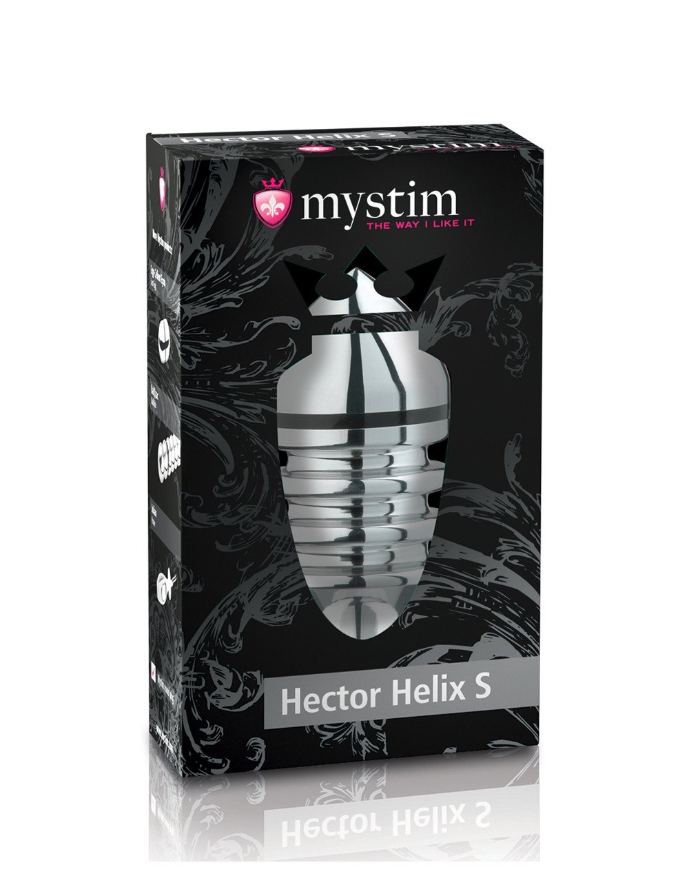 Plug électro-stimulation S Hector Helix - Mystim