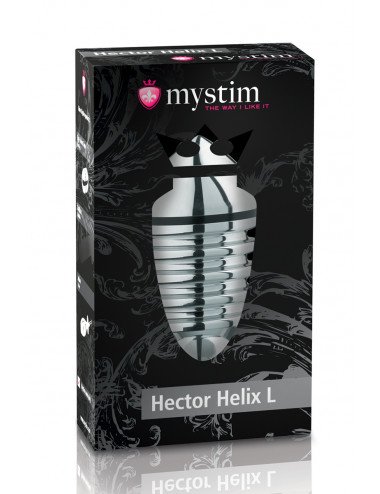 Plug électro-stimulation L Hector Helix - Mystim