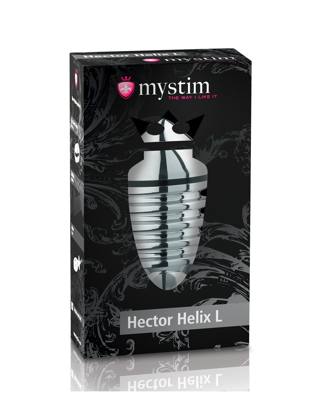 Plug électro-stimulation L Hector Helix - Mystim