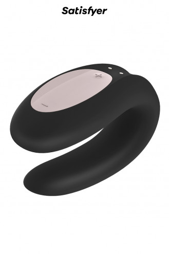 Stimulateur Double Joy noir - Satisfyer