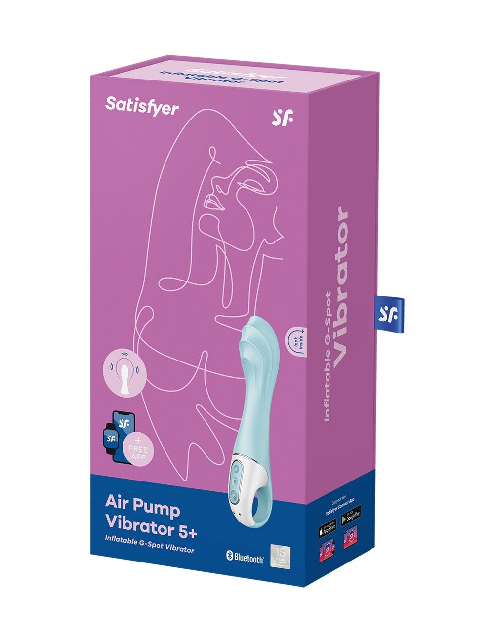 Vibro gonflable Satisfyer Air Pump Vibrator 5