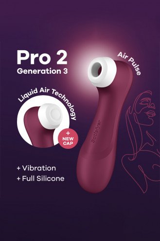 Stimulateur Pro 2 Generation 3  bordeaux