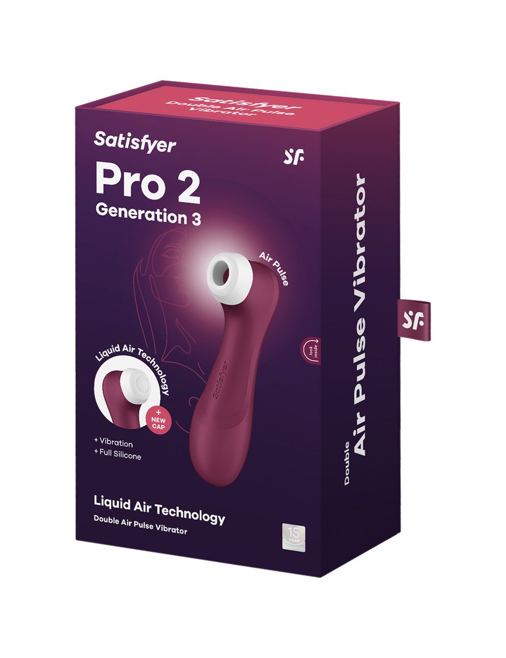 Stimulateur Pro 2 Generation 3  bordeaux