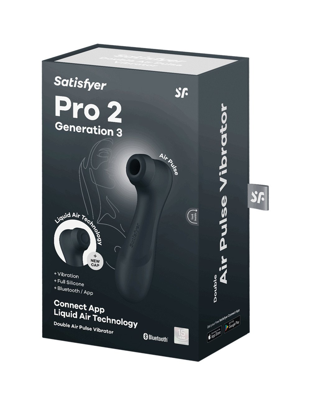 Stimulateur Pro 2 Generation 3 connecté noir