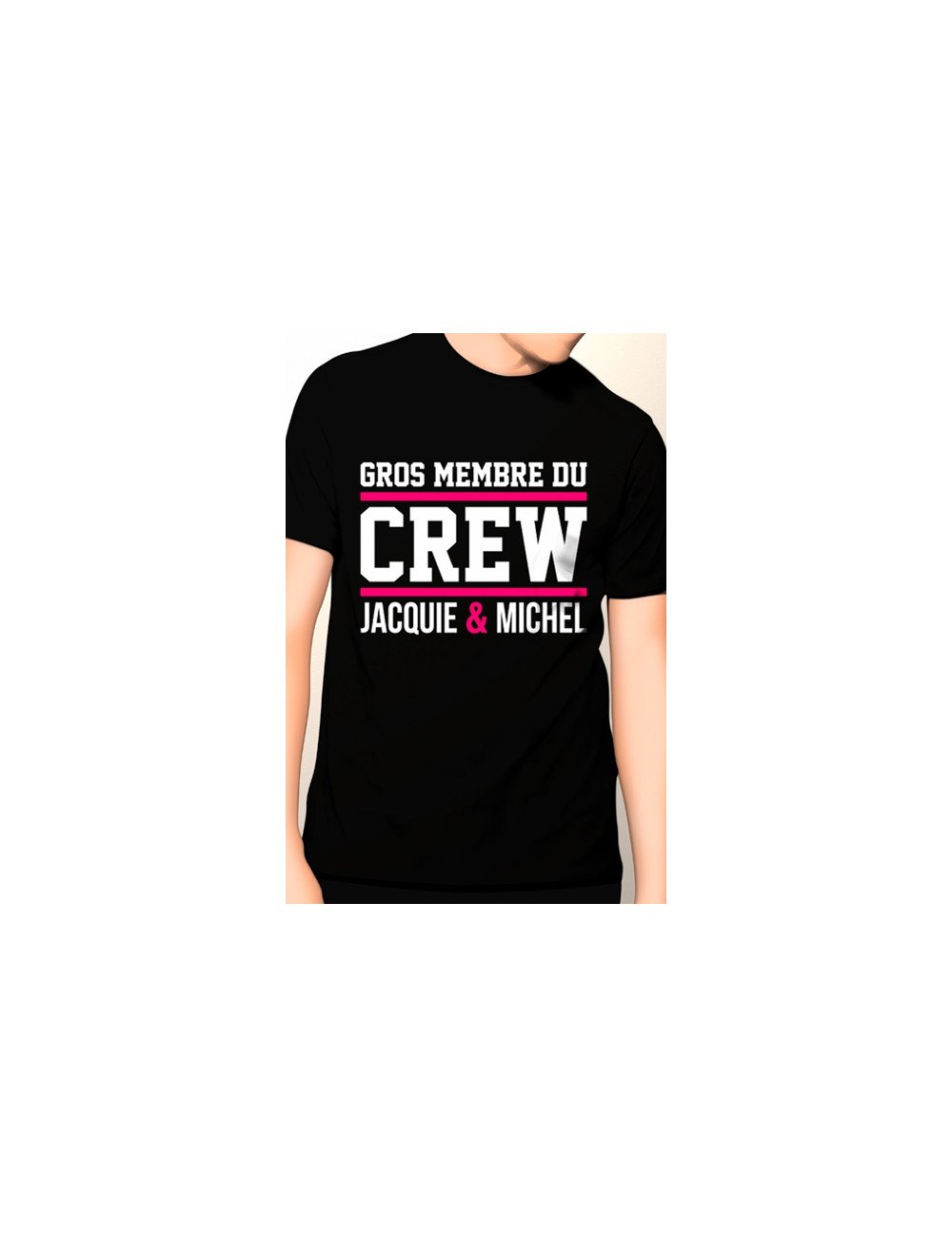 Tee-shirt Gros membre Jacquie et Michel