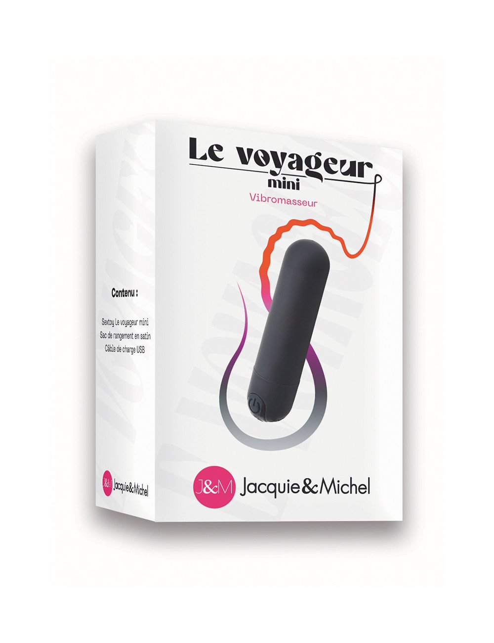 Vibromasseur Le voyageur Mini - Jacquie et Michel