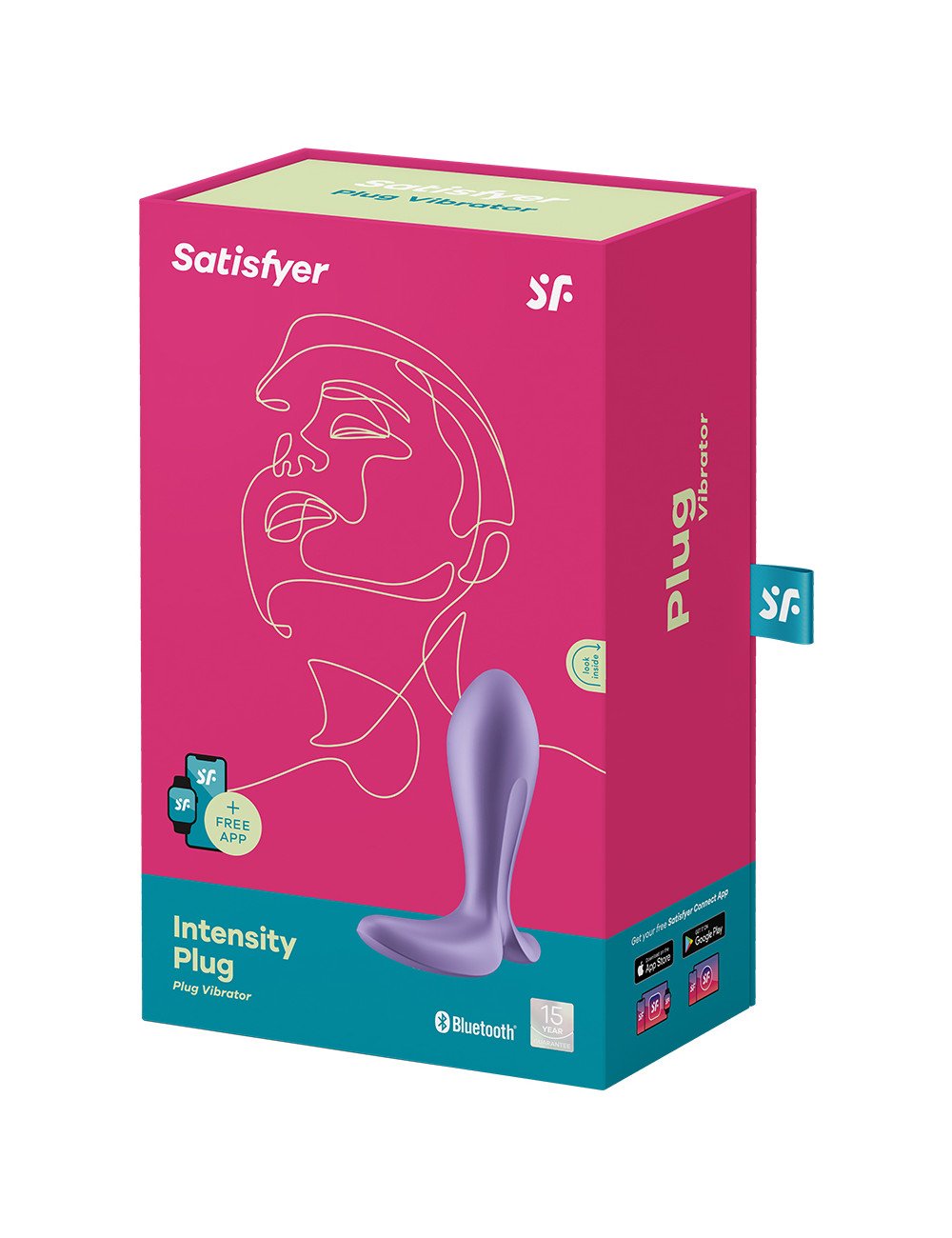 Intensity Plug connecté violet - Satisfyer