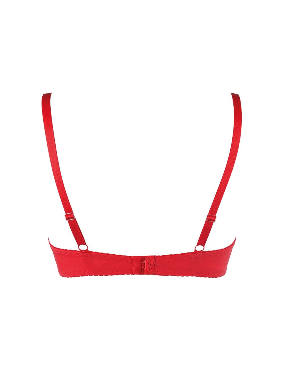 Soutien-gorge push-up rouge V-10351 - Axami