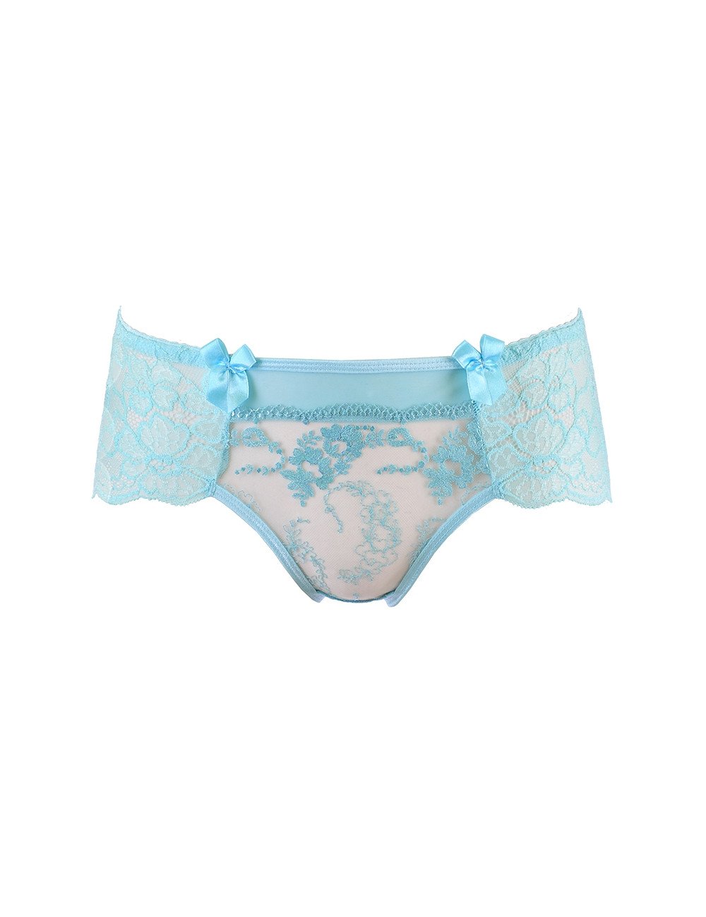 Culotte dentelle bleu V-10133 - Axami