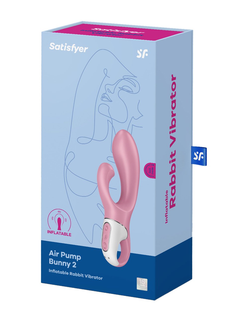 Vibro gonflable Satisfyer Air Pump Bunny 2