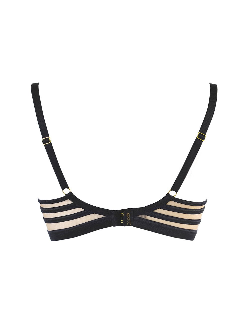 Soutien-gorge tulle noir V-10491 - Axami