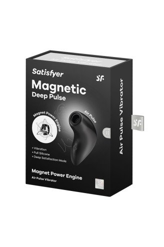 Magnetic Deep Pulse noir - Satisfyer