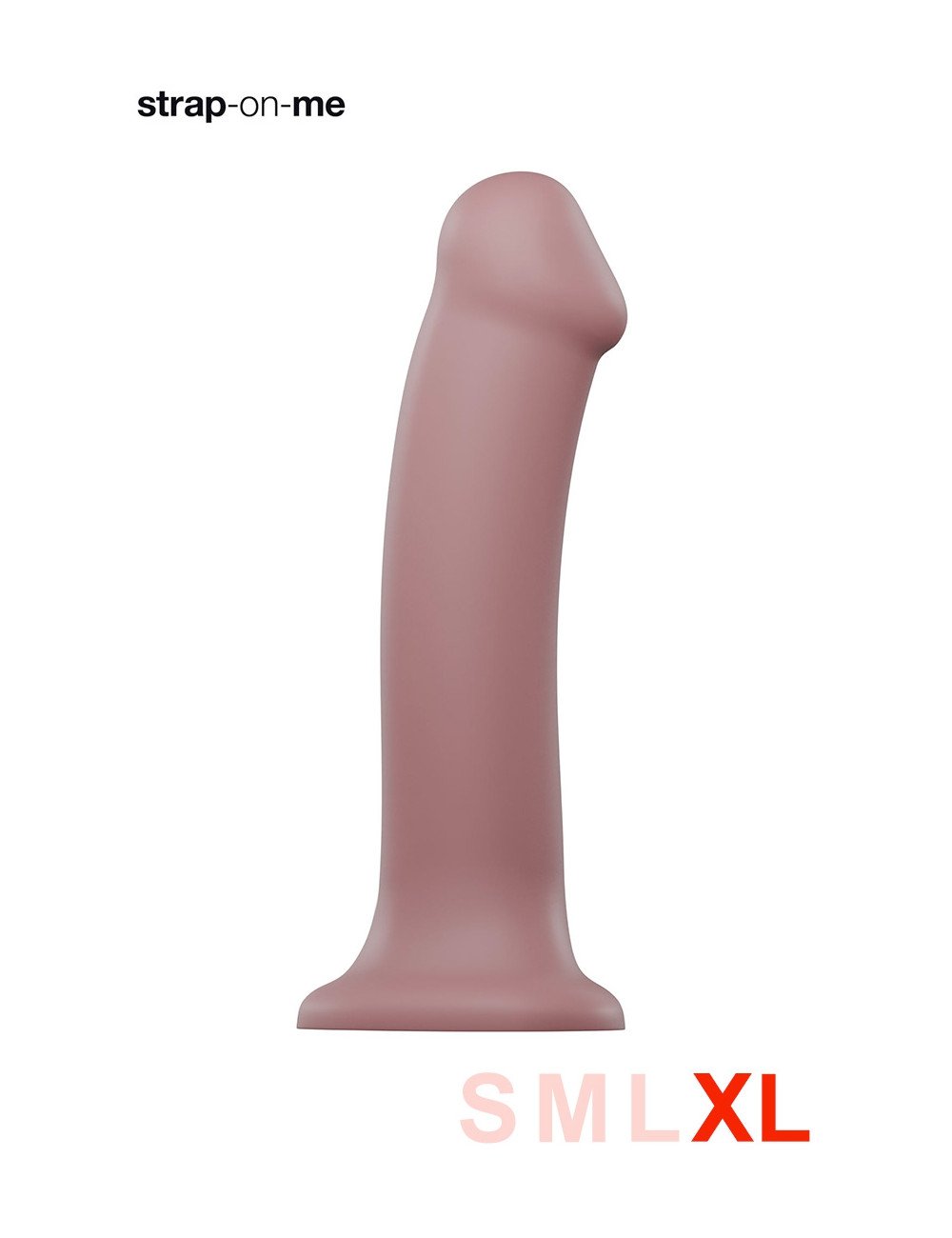 Dildo mono densité vieux rose XL - Strap On Me