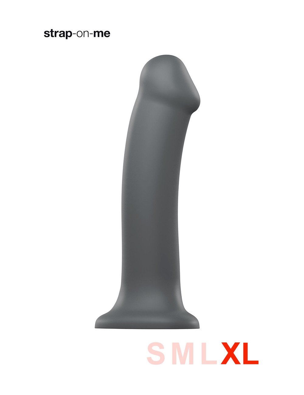 Dildo mono densité gris XL - Strap On Me