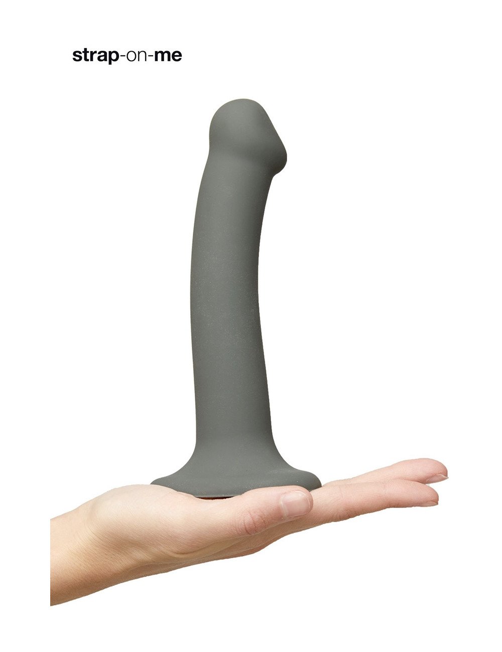 Dildo mono densité gris XL - Strap On Me