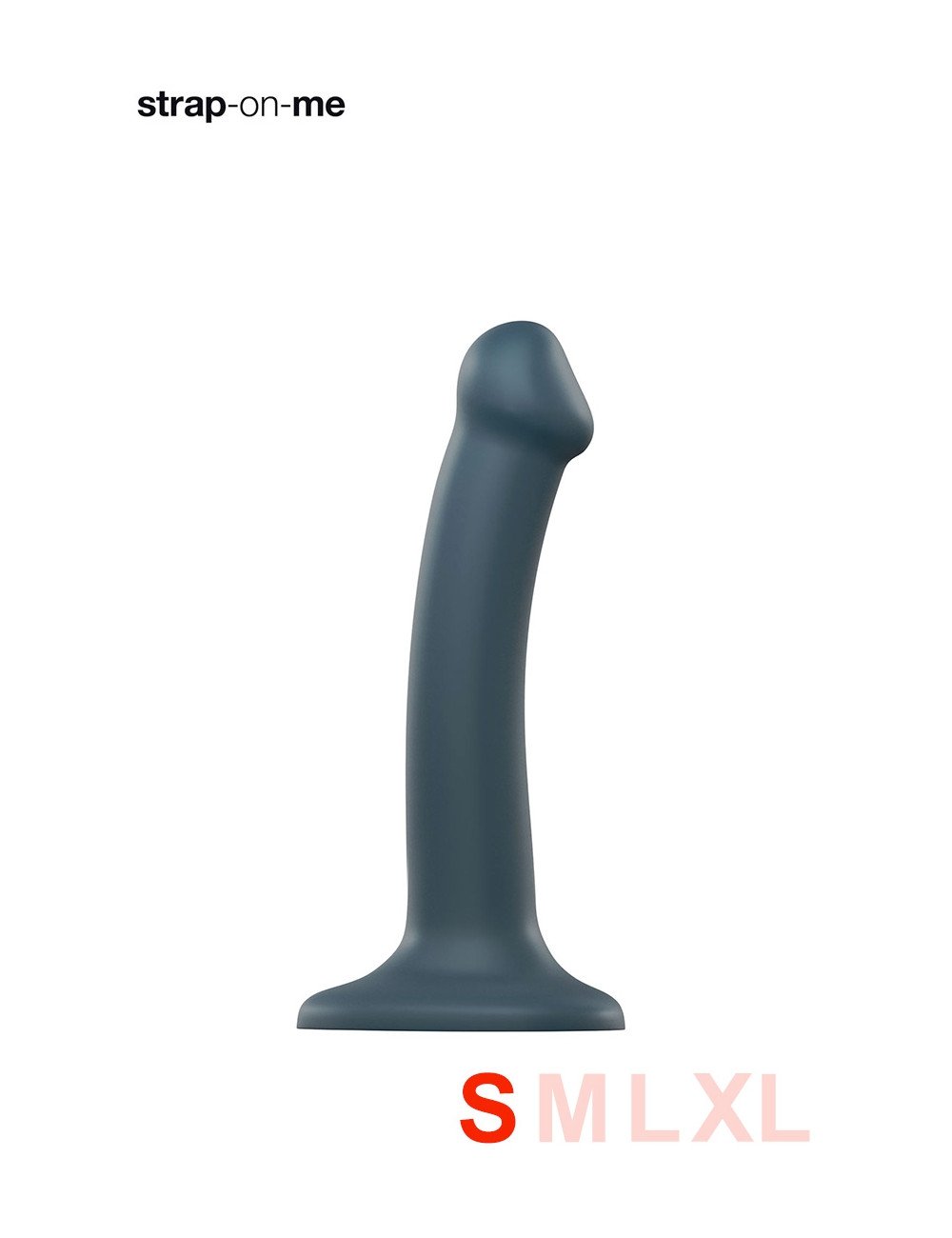 Dildo mono densité gris S - Strap On Me