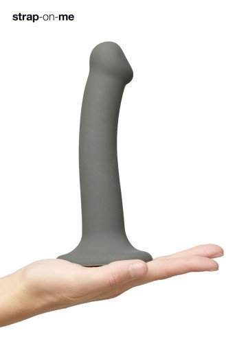 Dildo mono densité gris S - Strap On Me
