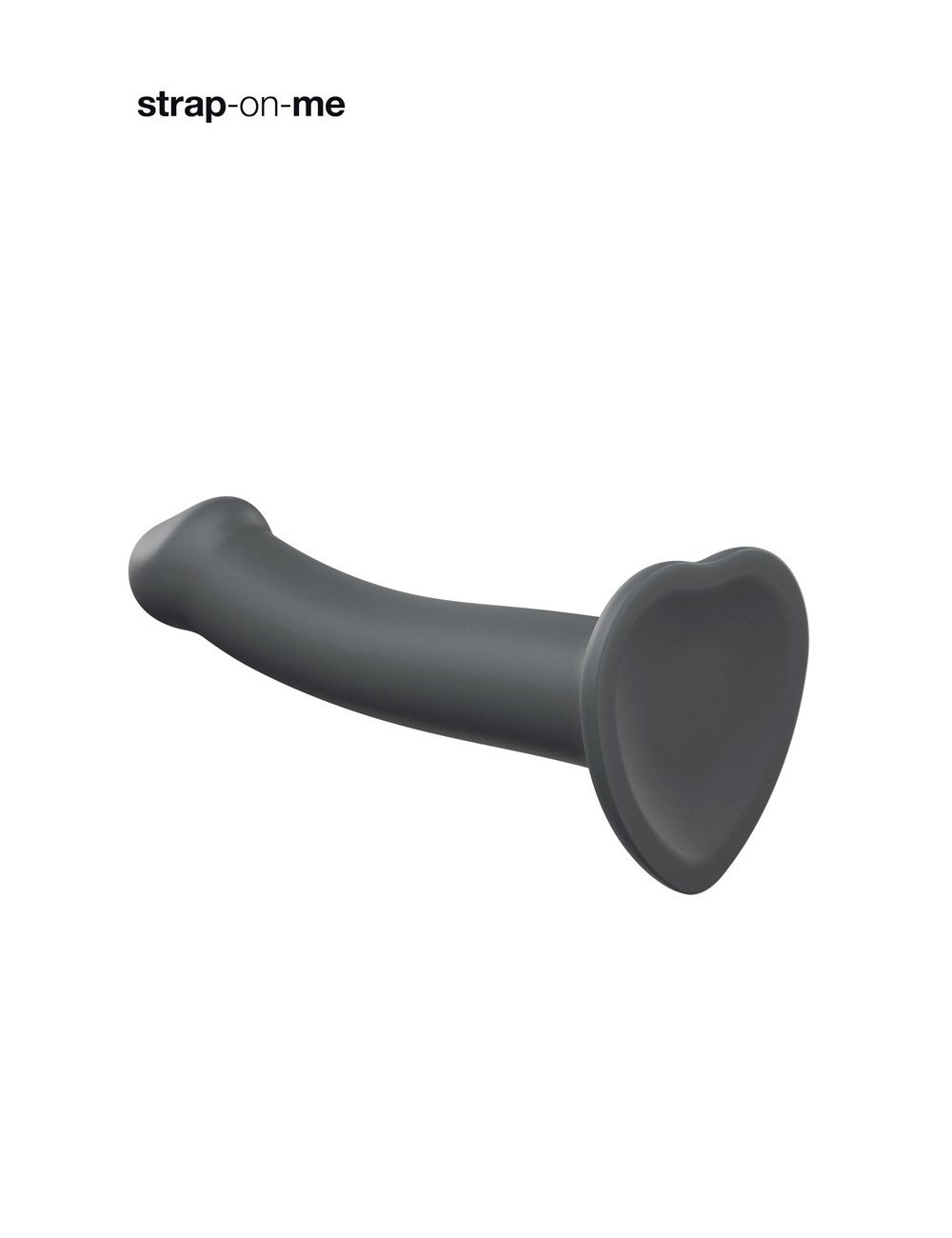 Dildo mono densité gris S - Strap On Me