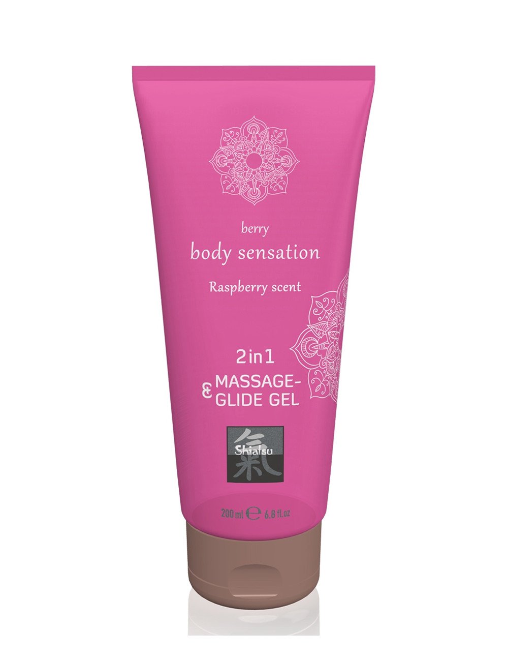 Lubrifiant & Massage parfum Framboise 200ml - Shiatsu