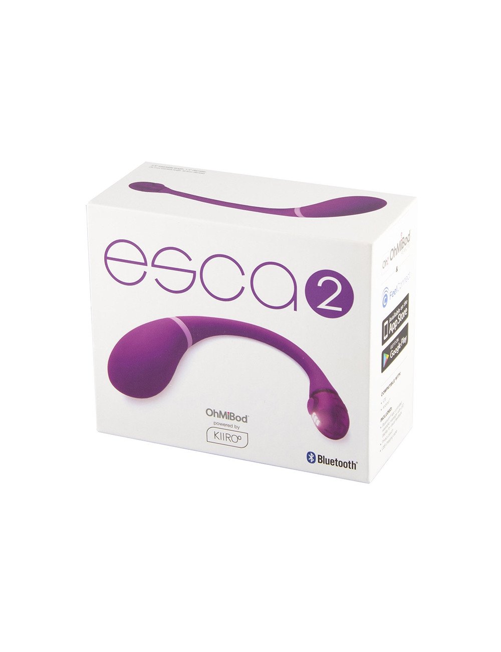 Oeuf vibrant connecté Esca 2 - Kiiroo