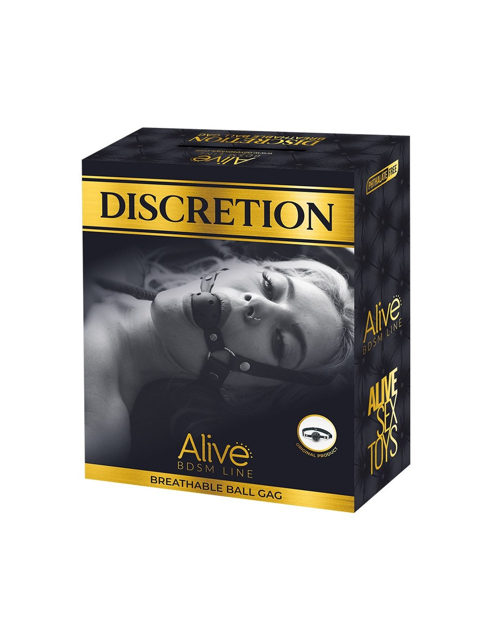 Baillon Discretion rouge - Alive