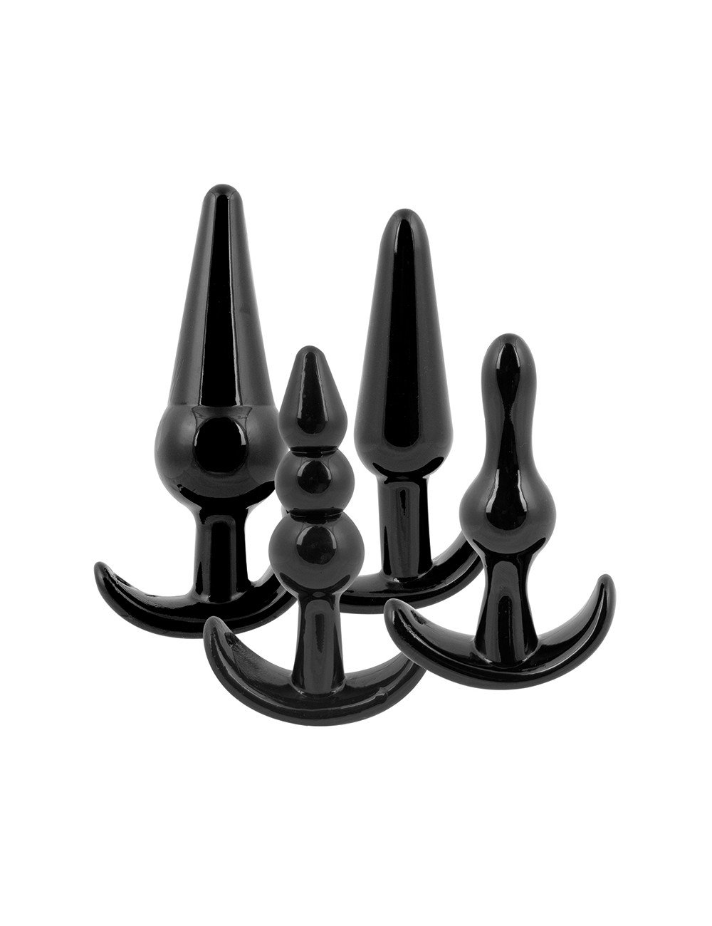 kit d'entrainement anal 4 plugs - Litolu kit d'entrainement anal 4 plugs - Litolu