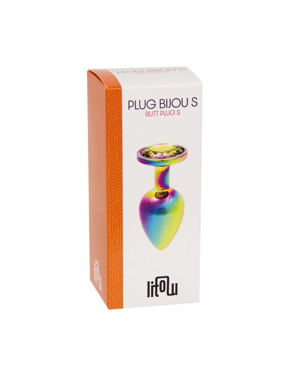 Plug bijou arc-en-ciel S - Litolu
