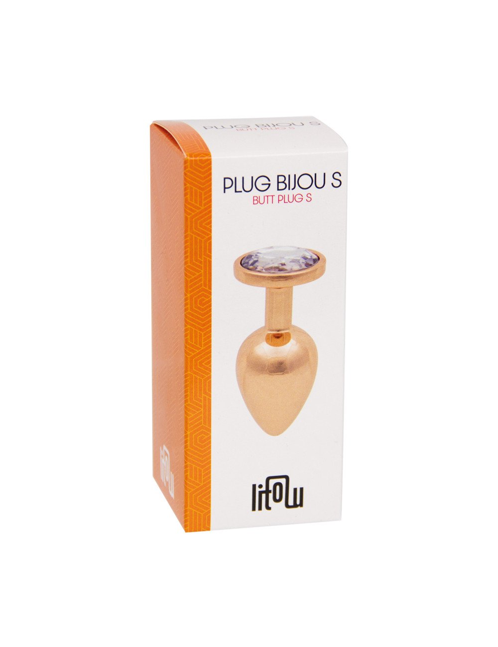 Plug bijou rose gold S - Litolu