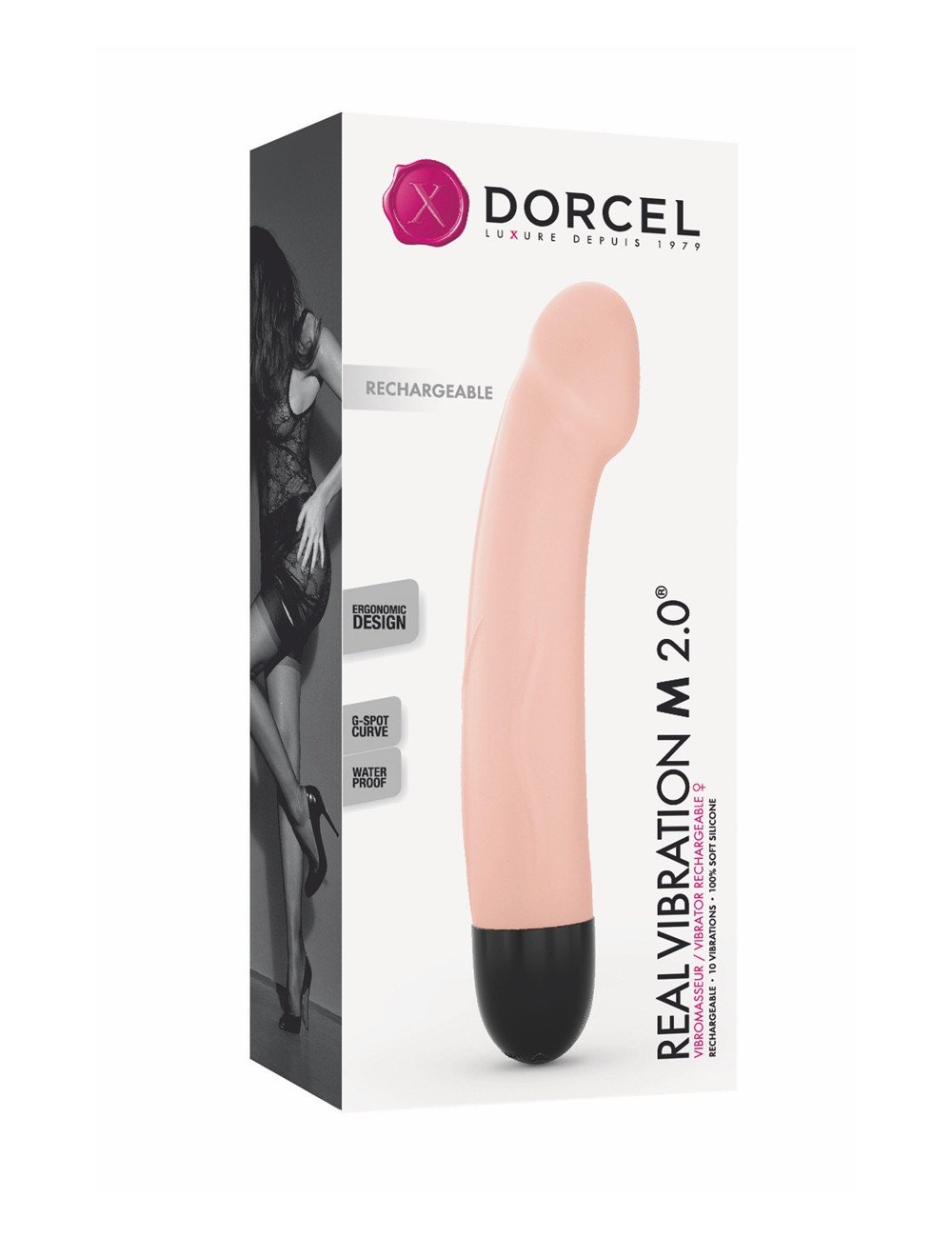 Vibro rechargeable Real Vibration M 2.0 - Dorcel