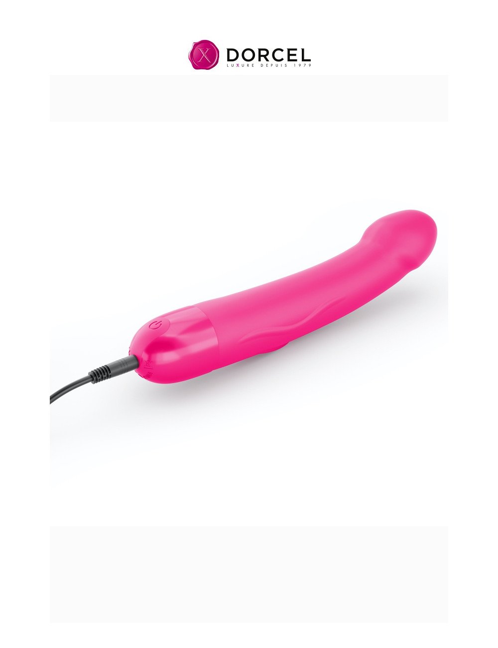 Vibro rechargeable Real Vibration rose M 2.0 - Dorcel