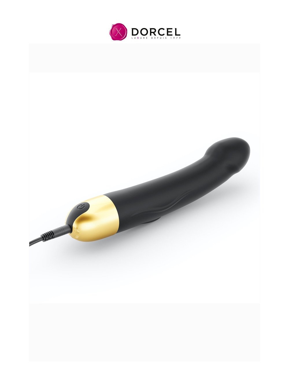 Vibro rechargeable Real Vibration gold M 2.0 - Dorcel