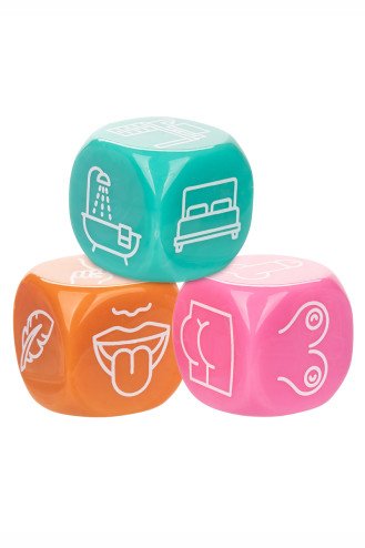 3 dés coquins Roll With It - CalExotics