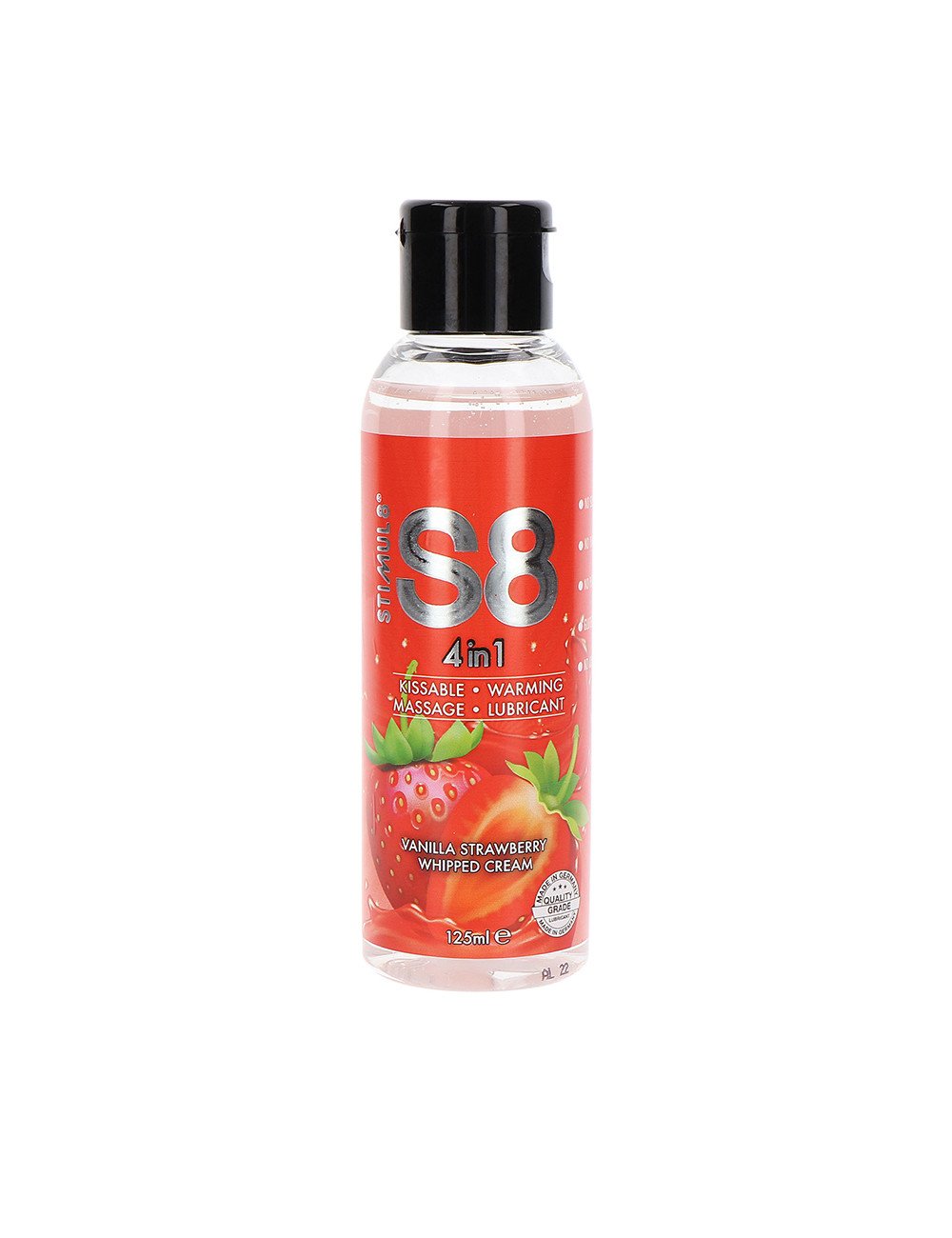 Lubrifiant S8 4 en 1 gout fraise Lubrifiant S8 4 en 1 gout fraise